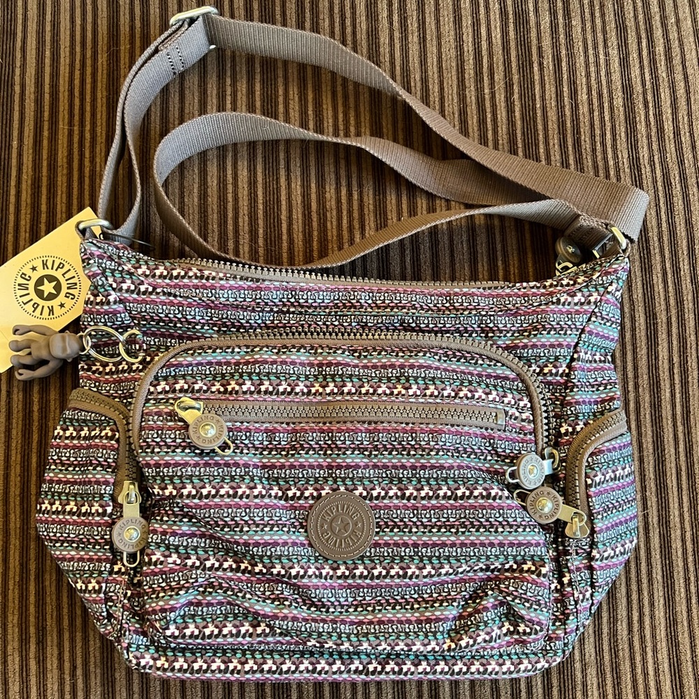Kipling Strapy Dots Shoulder Bag -NWT